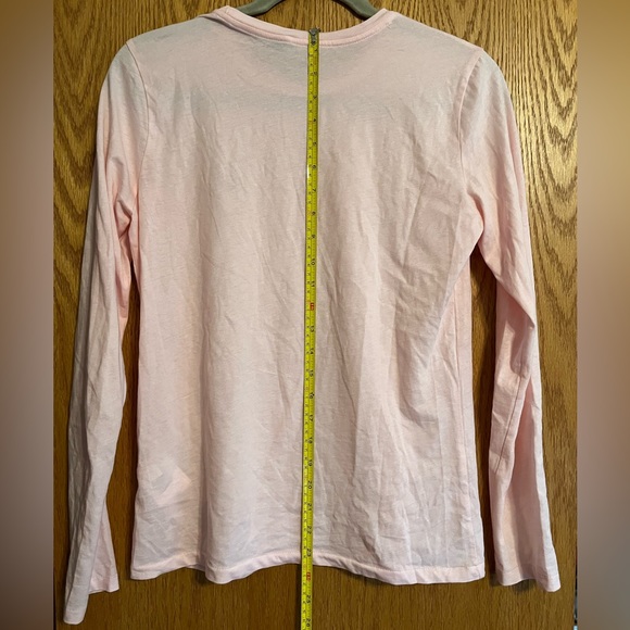 Light Pink Ralf Lauren Polo Long Sleeve Tee - Picture 3 of 8